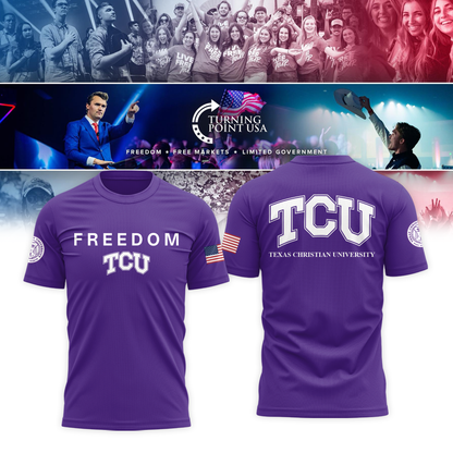 TCU x Turning Point USA 2025 Tshirt