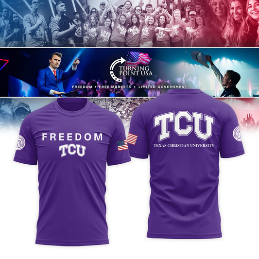 TCU x Turning Point USA 2025 Tshirt