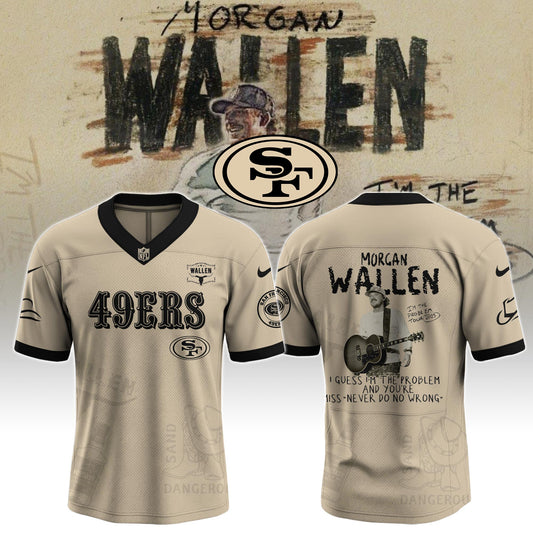 _ SF 49ers x Morgan Wallen Limited Edition Jersey 2025