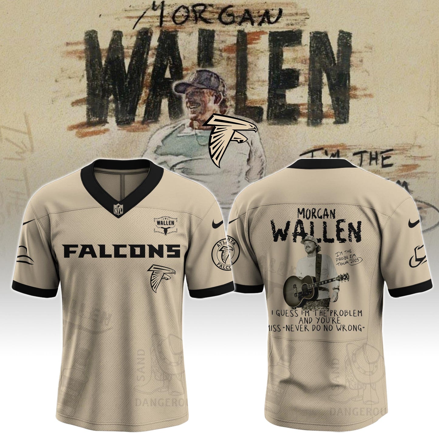 _ AF x Morgan Wallen Limited Edition Jersey 2025