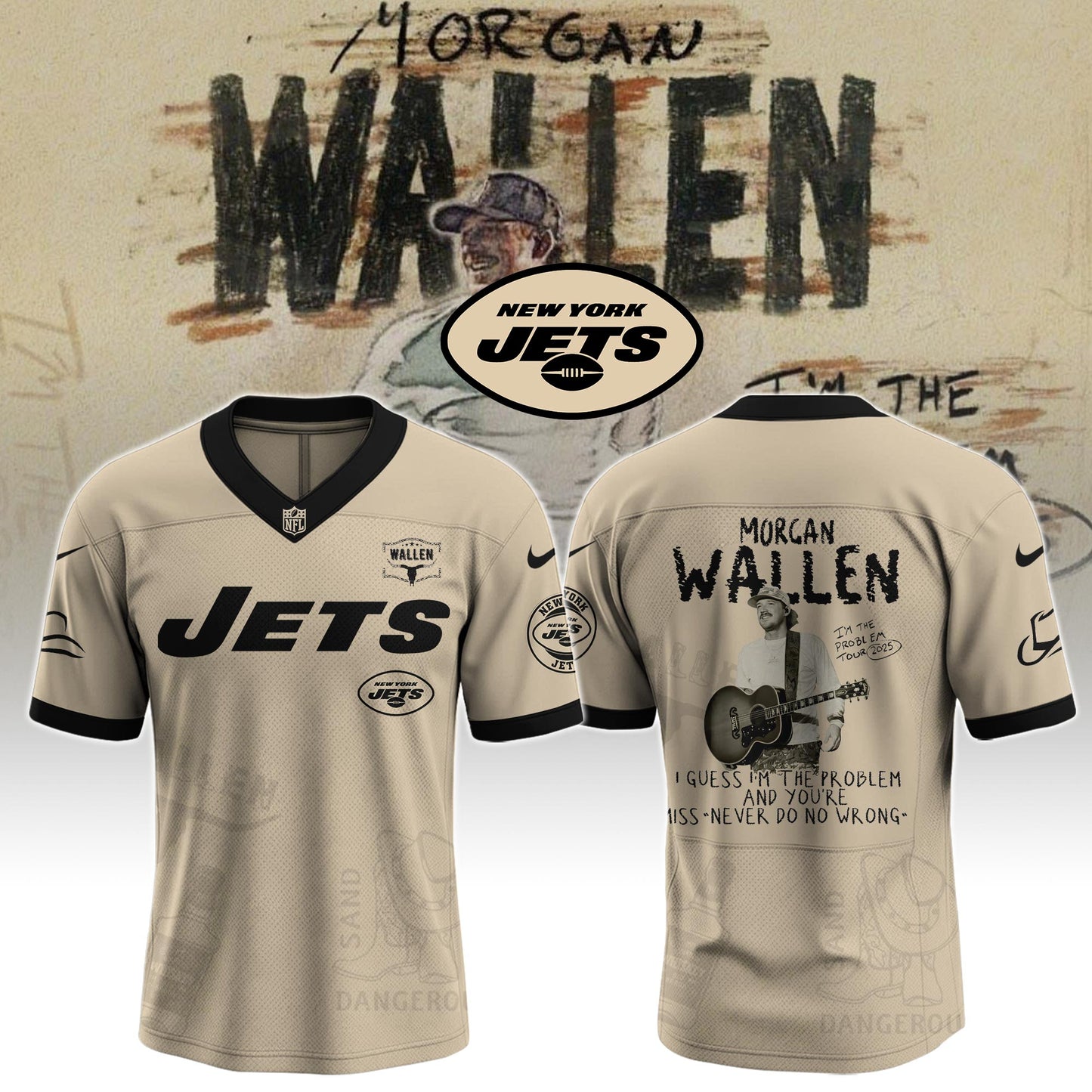 _ NYJ x Morgan Wallen Limited Edition Jersey 2025