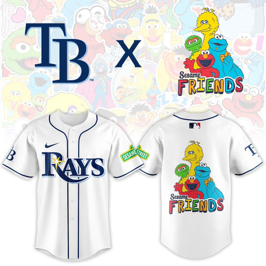 .Tampa Bay Rays 2025 Sesame Street Night Limited Jersey