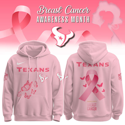 Texans Breast Cancer Awareness Edition Hoodie