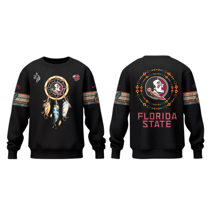 Limited Native American Heritage Black Sweatshirt-PU1128241052