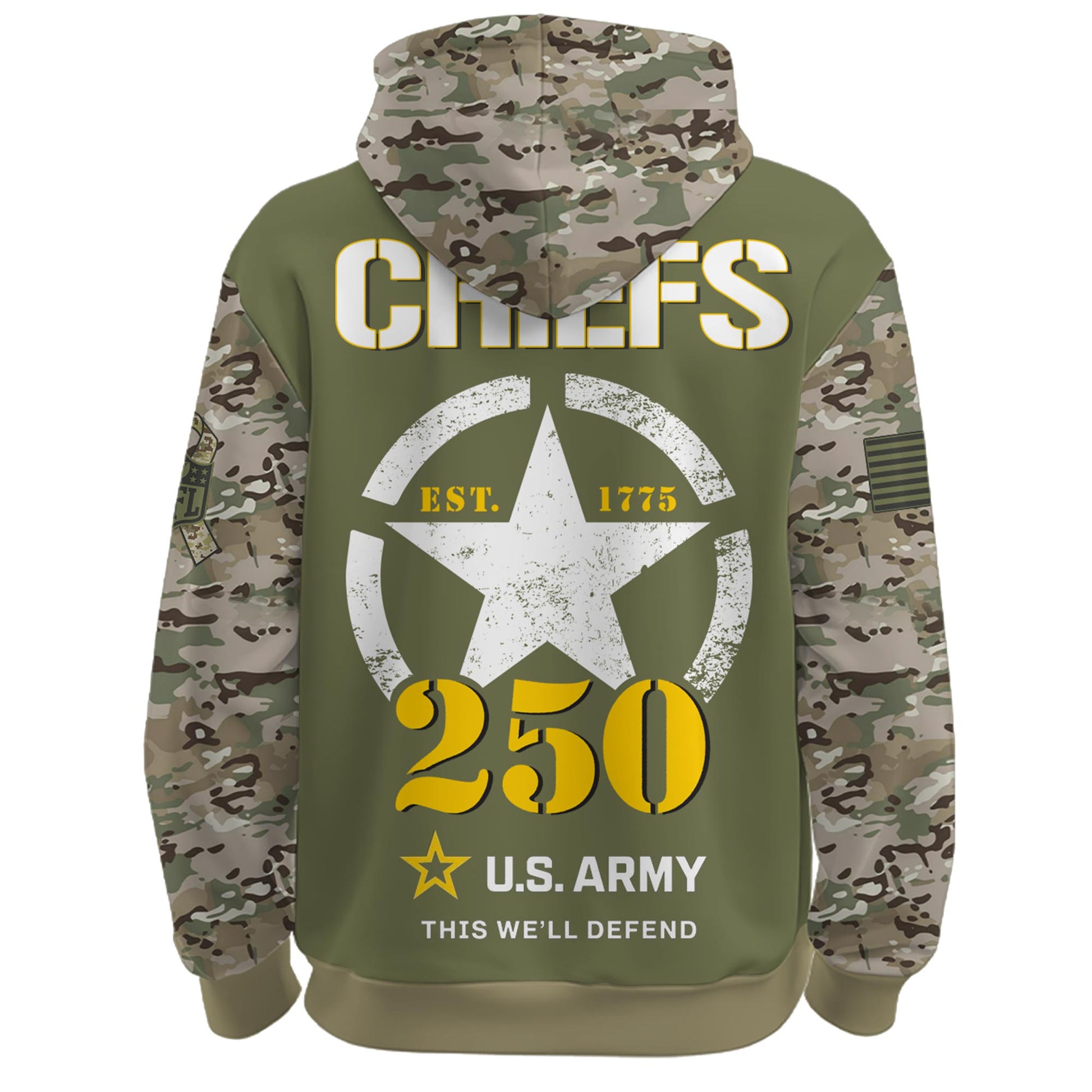 .KC-Army 250th Birthday Limited Editions Hoodie