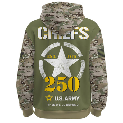 .KC-Army 250th Birthday Limited Editions Hoodie