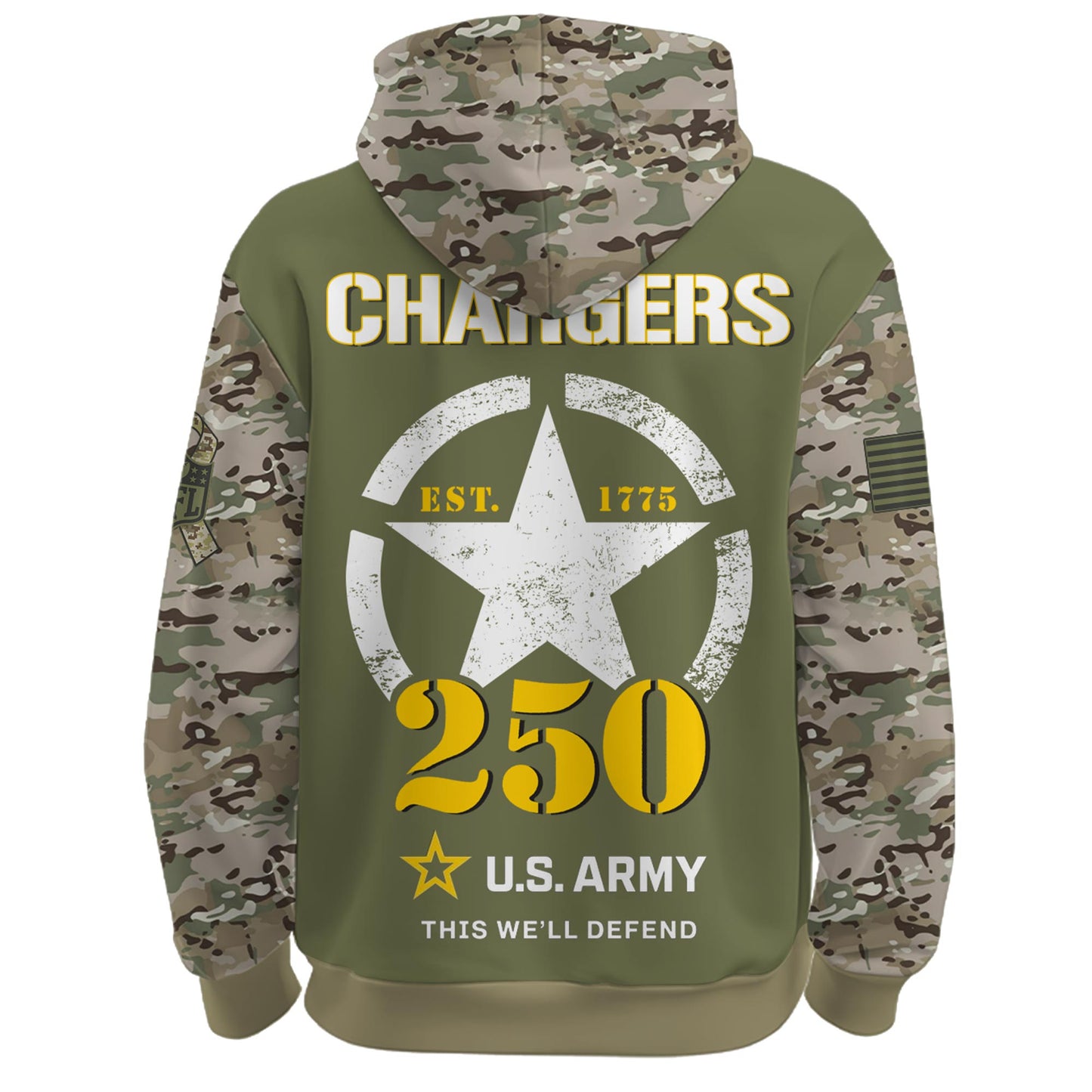 .LAC-Army 250th Birthday Limited Editions Hoodie