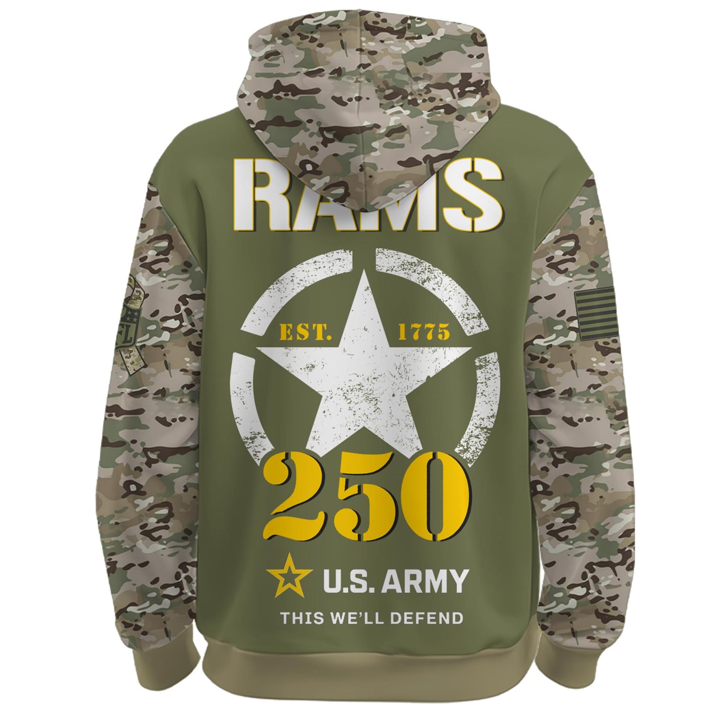 .LAR-Army 250th Birthday Limited Editions Hoodie