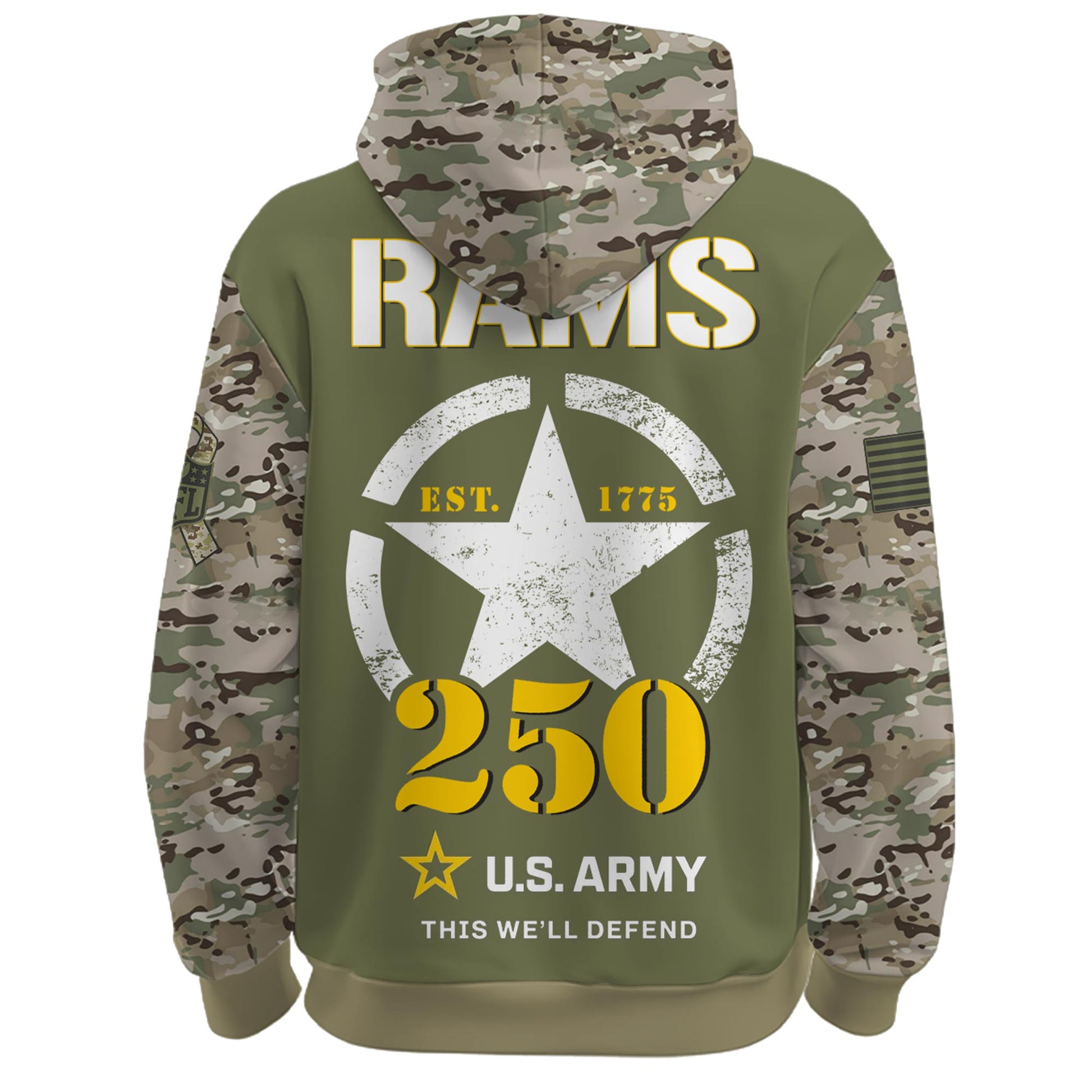 .LAR-Army 250th Birthday Limited Editions Hoodie