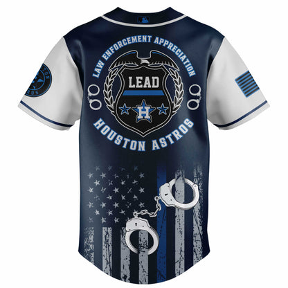 Houston Astros MLB x Law Enforcement Appreciation Day Jersey Limited