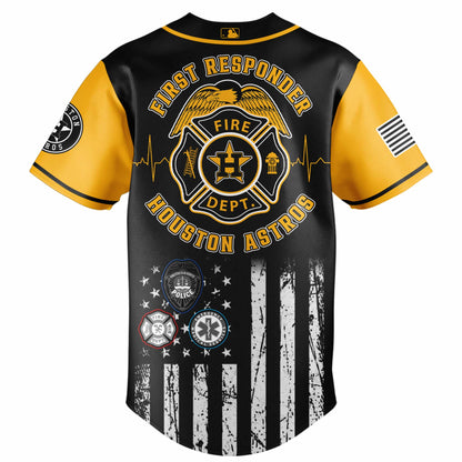 Houston Astros MLB x First Responders Night Jersey Limited Edition