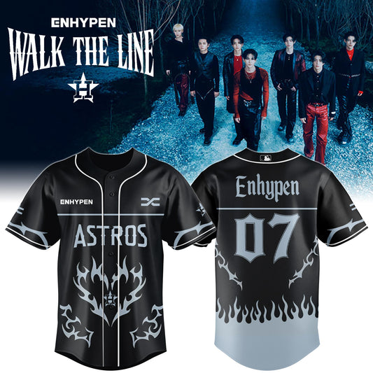 MLB x Enhypen Walk The Line Tour 2025 Jersey Editions Limited