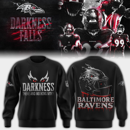 Ravens All-Black Darkness Sweatshirt