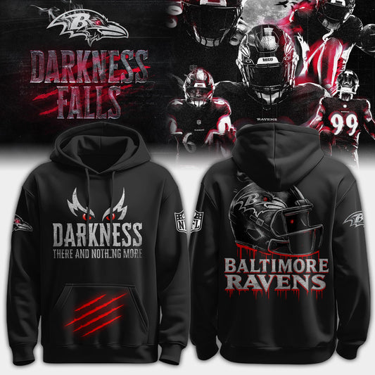 Ravens All-Black Darkness Hoodie