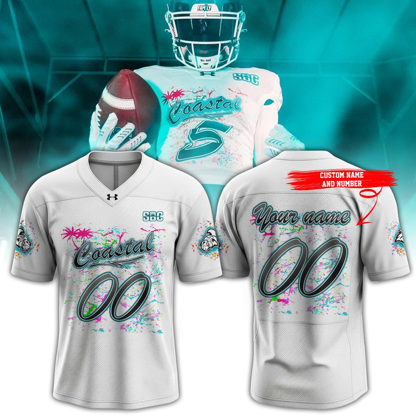 Coastal Carolina Elite Splash Jersey