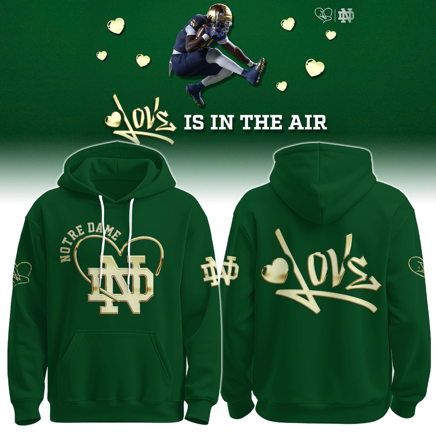 The Greatest Is Love Statement Hoodie