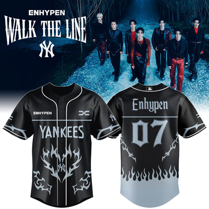 MLB x Enhypen Walk The Line Tour 2025 Jersey Editions Limited
