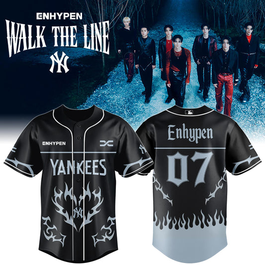 MLB x Enhypen Walk The Line Tour 2025 Jersey Editions Limited