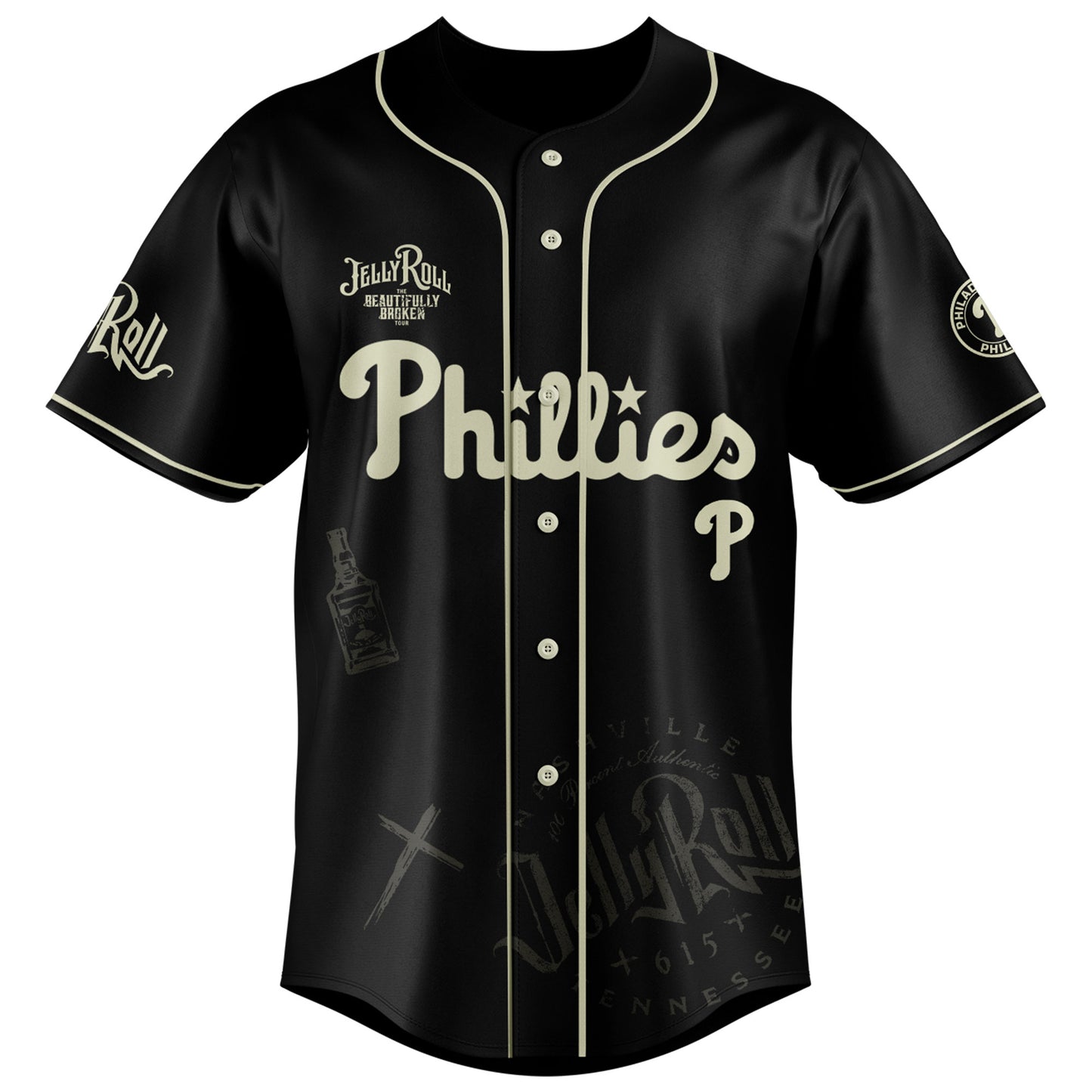 PP x Jelly Roll Baseball Jersey 2025 Limited Edition
