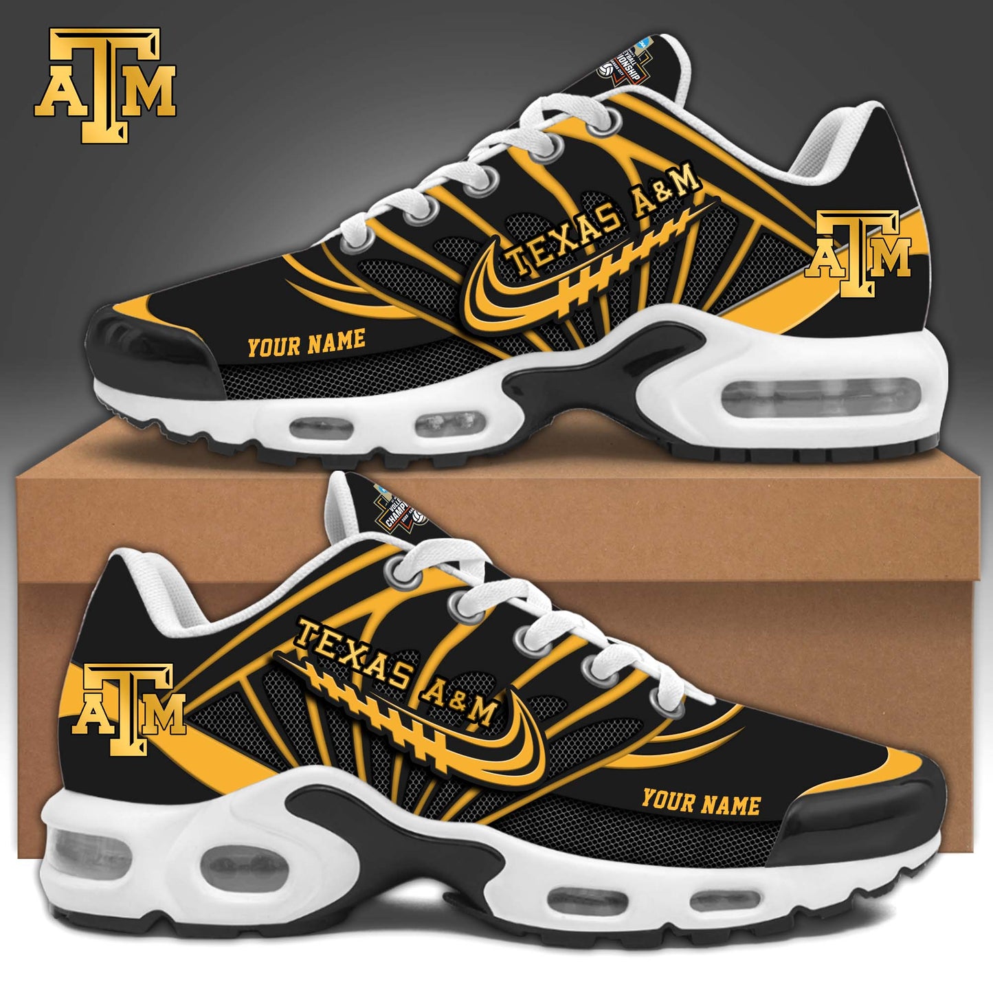 TAM Volleyball Personalized Air Max Plus Sneakers
