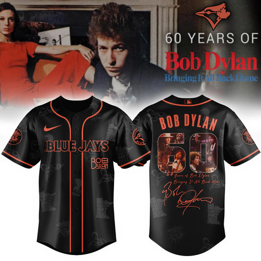 T B Jays x Bob Dylan 60th Bringing It All Back Home (1965–2025) Jersey Editions Limited +Selling Out Fast