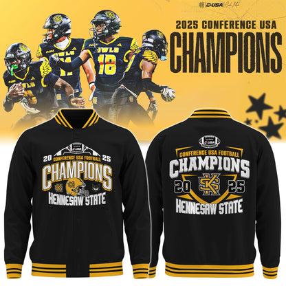 KENNESAW 2025 C-USA Football Conference Champions Bomber Limited Edition