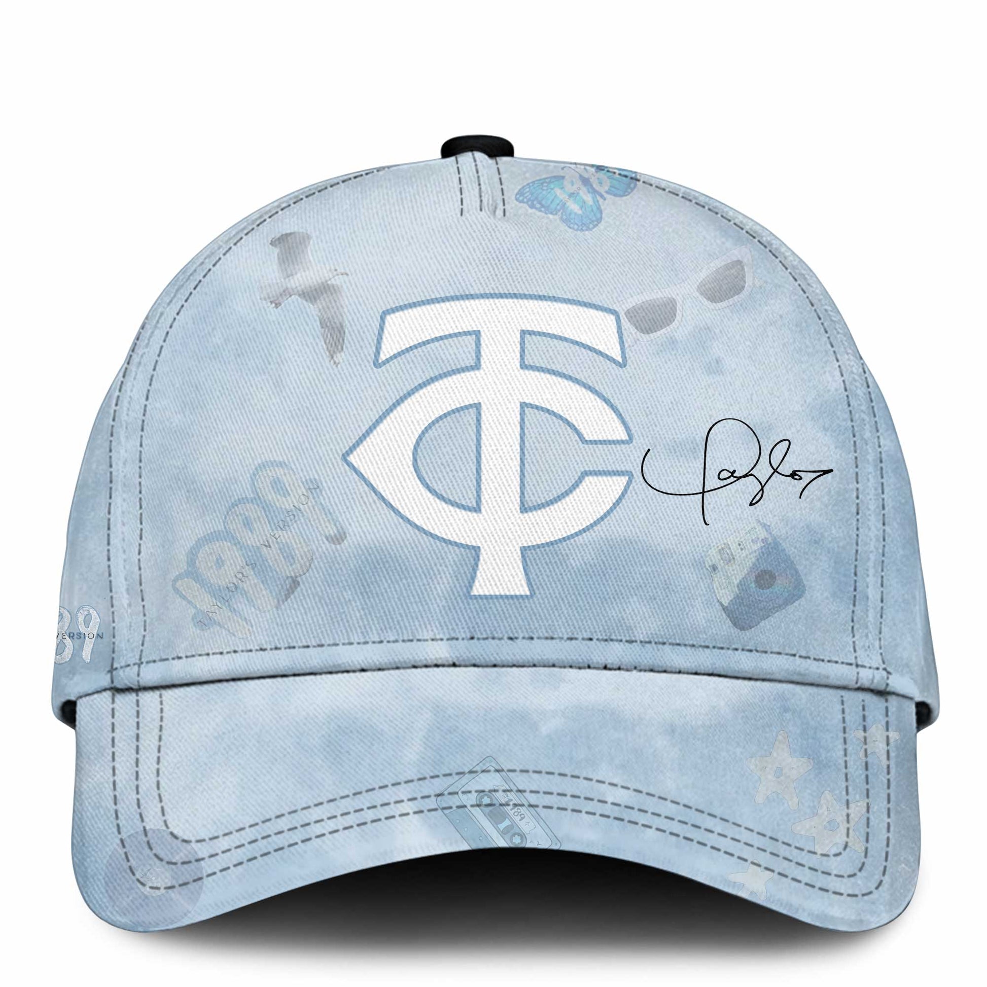 MIN 1989 Sky Blue Baseball Jersey