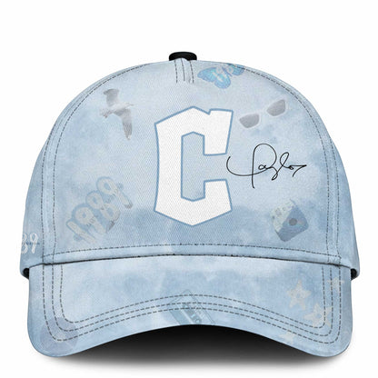 CLE 1989 Sky Blue Baseball Jersey