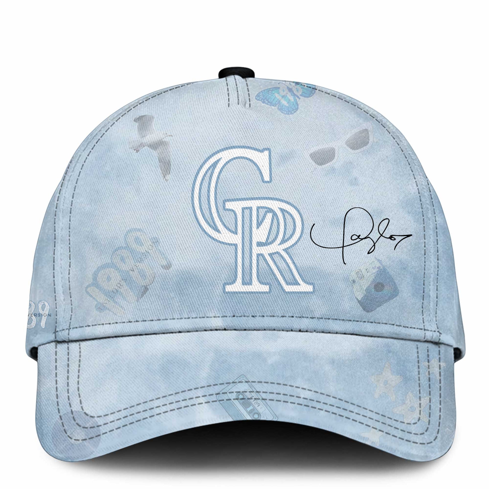 COL 1989 Sky Blue Baseball Jersey