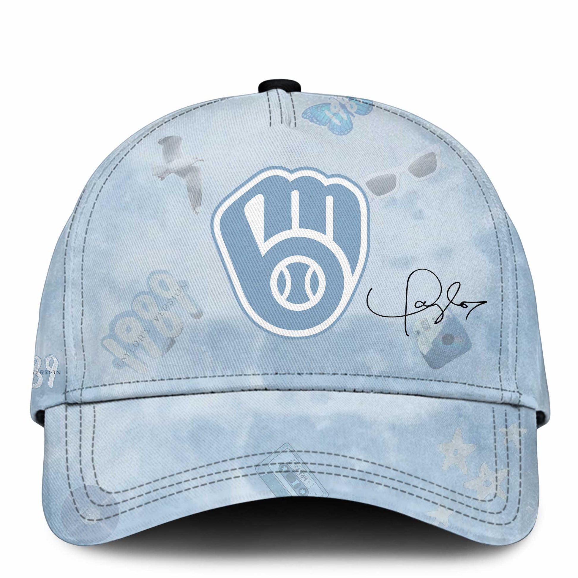 MIL 1989 Sky Blue Baseball Jersey