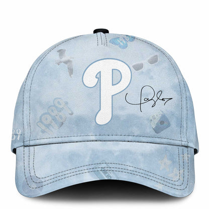 PHI 1989 Sky Blue Baseball Jersey