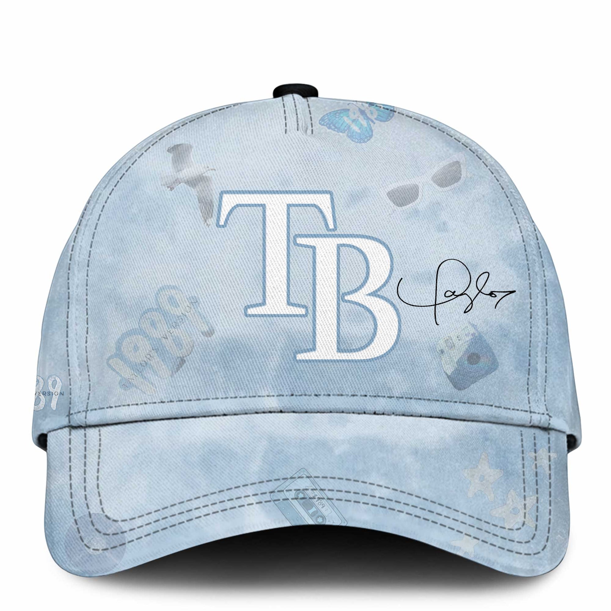 TB 1989 Sky Blue Baseball Jersey