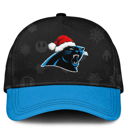 Unisex Panthers Merry Christmas The Force Edition Hoodie