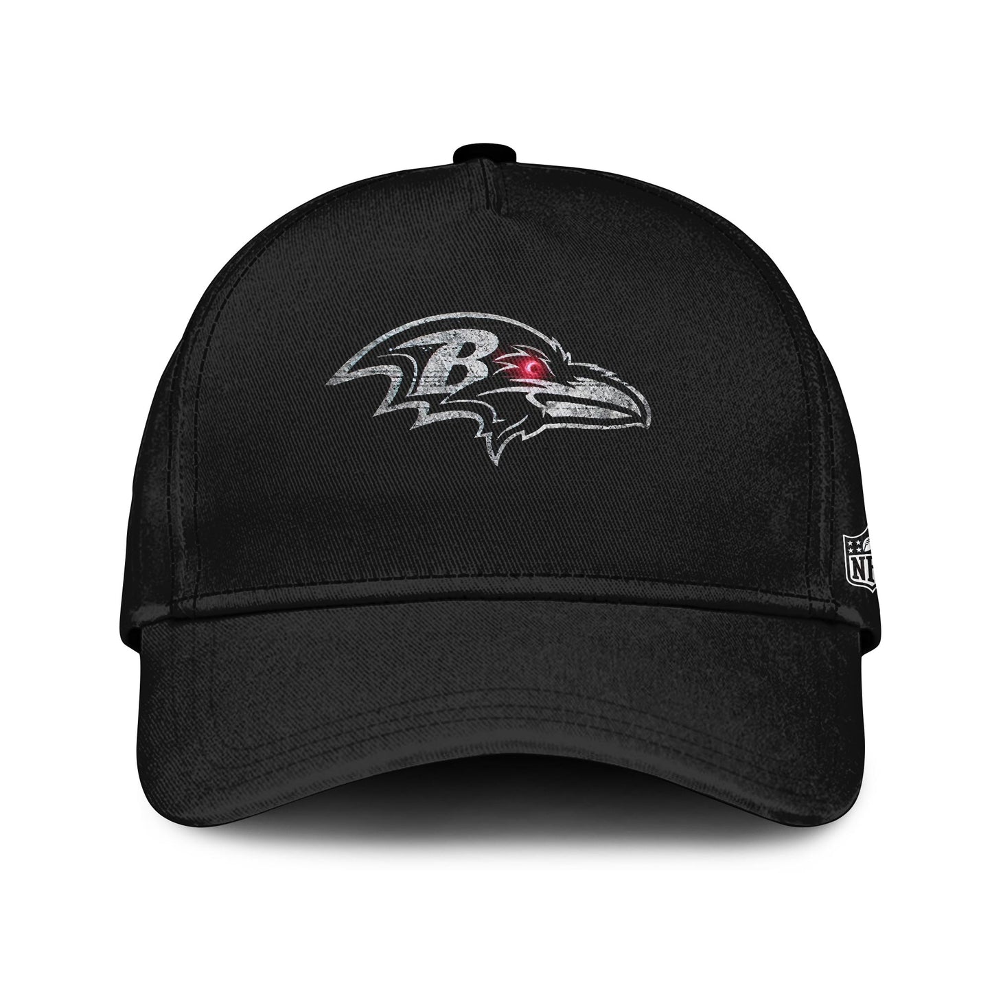 Ravens All-Black Darkness Zip Hoodie