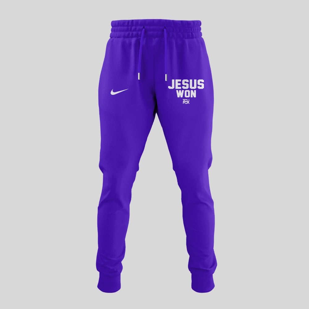 Limited Edition TCU Football Jesus Won Sweatshirt