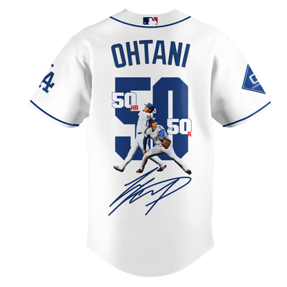 LA Dodgers x Shohei Ohtani 50/50 Home Run Jersey Editions Limited +Selling Out Fast
