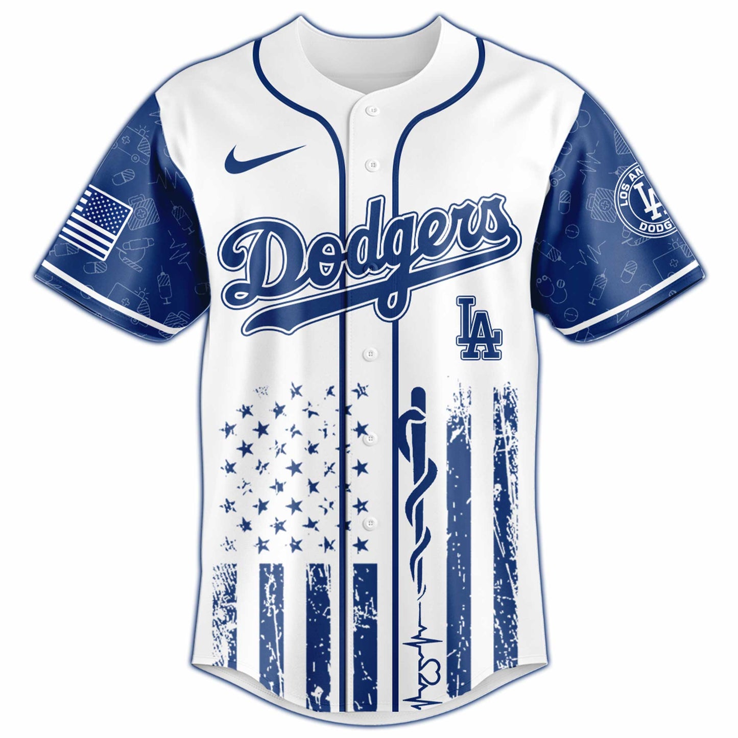 Los Angeles Dodgers MLB x Emergency Medical Technician Appreciation Night Jersey Limited