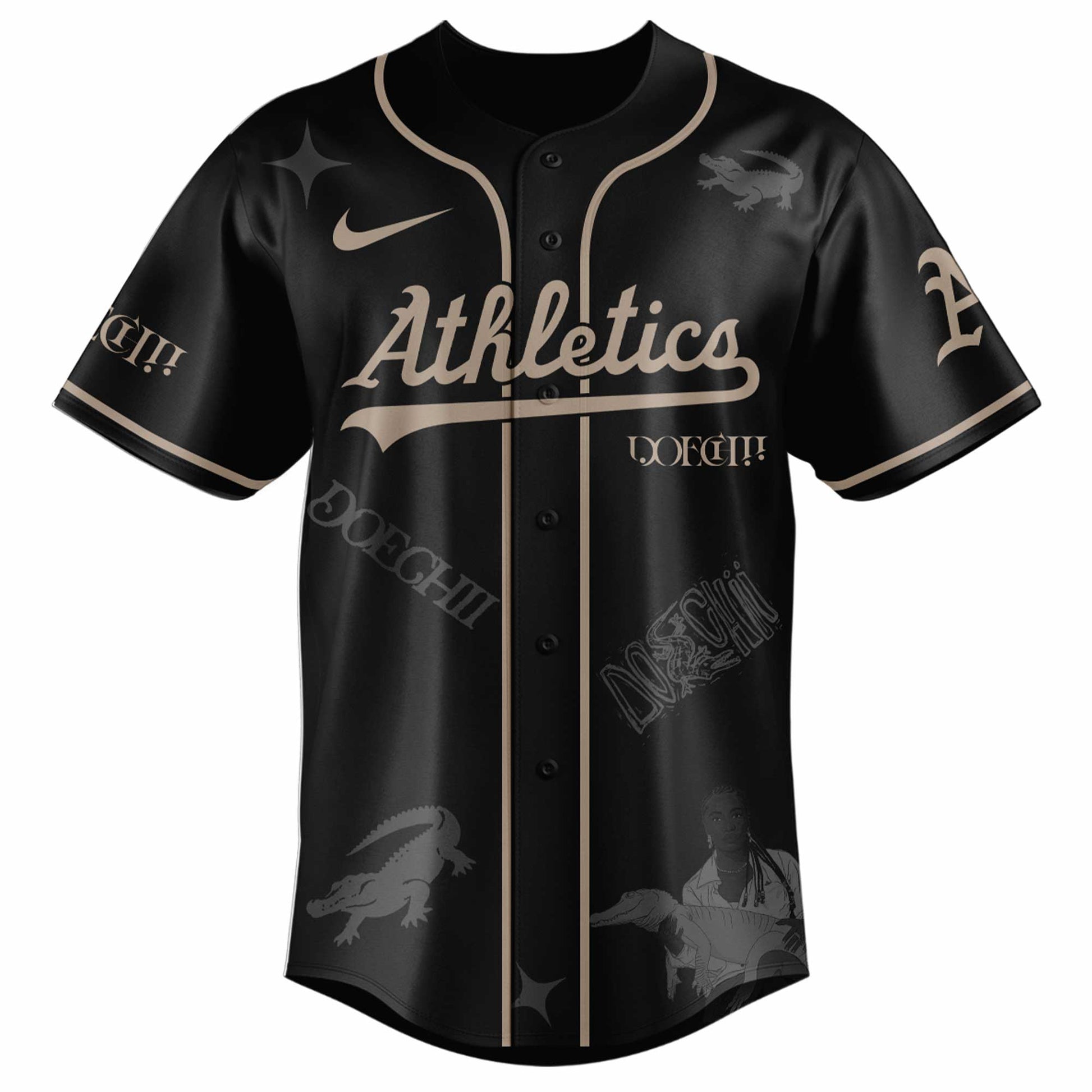 A's - Doechii Live From the Swamp Tour Jersey