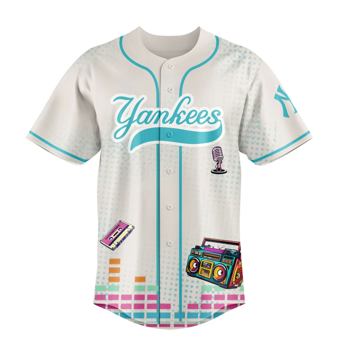 NYY “Into the Millennium” Retro Remix Baseball Jersey