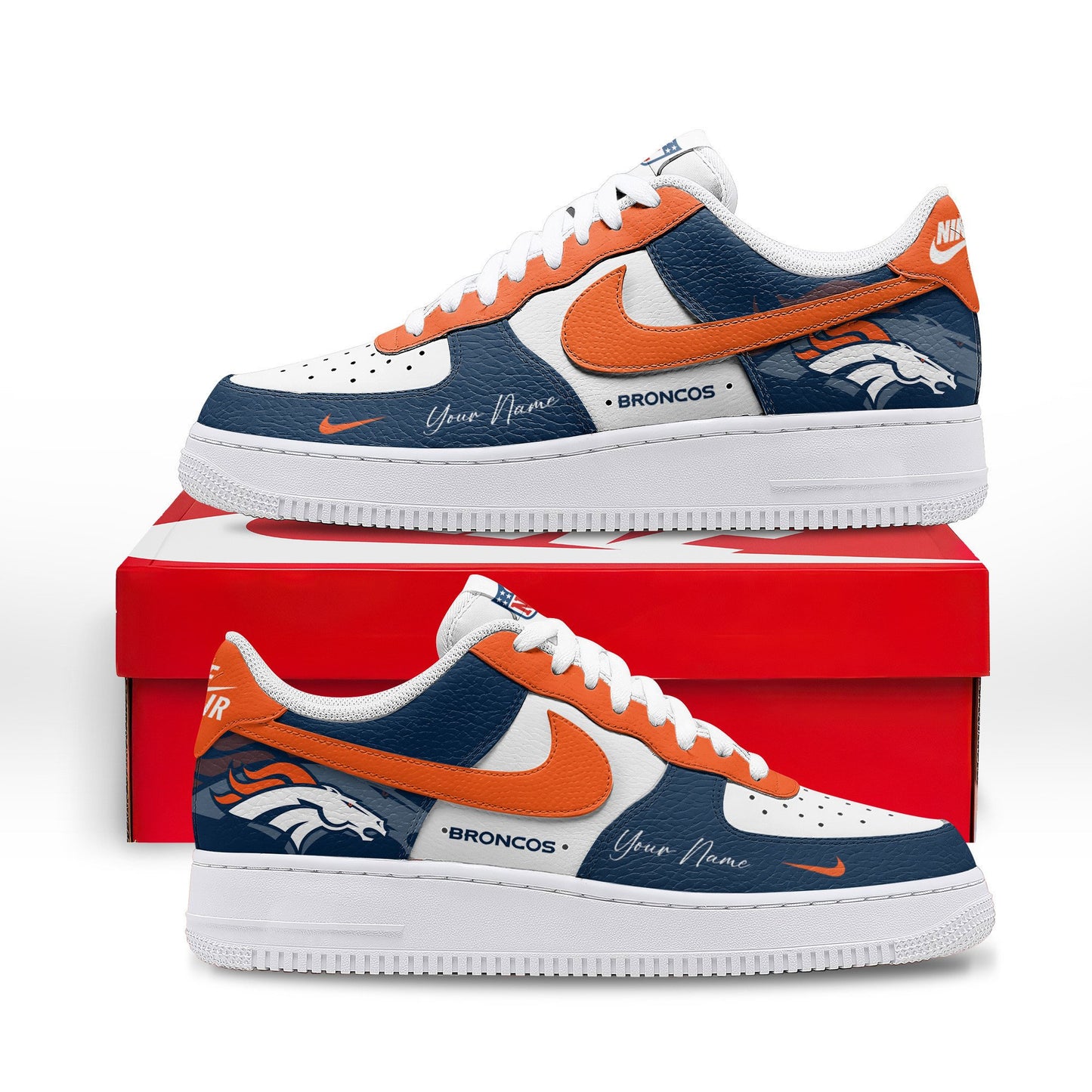 Denver Broncos | Premium AF1 Victory Pride Limited Edition