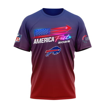 Buffalo Bills | Premium American Fest 2025 3D Shirt TD