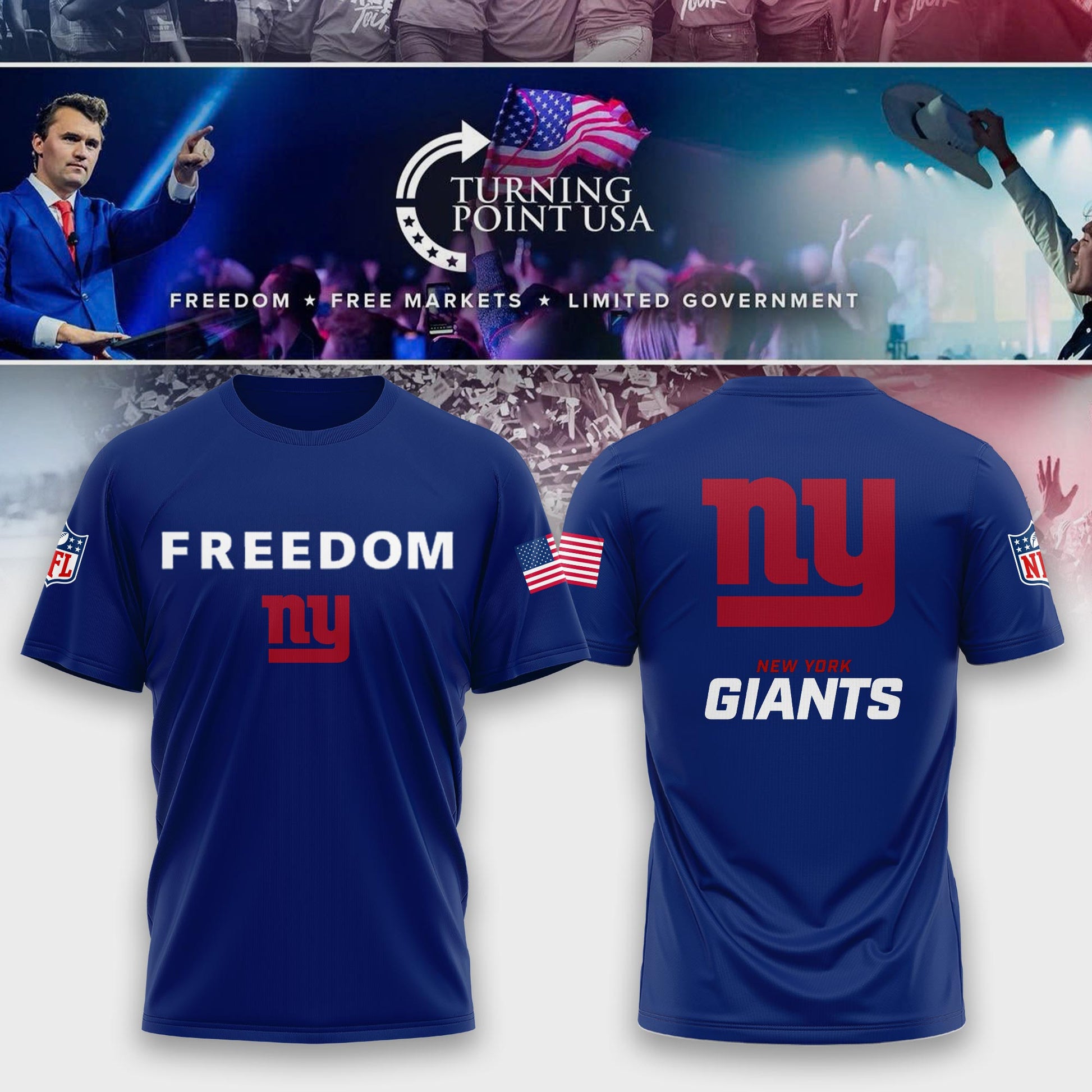 .     NYG Freedom Legacy Tshirt