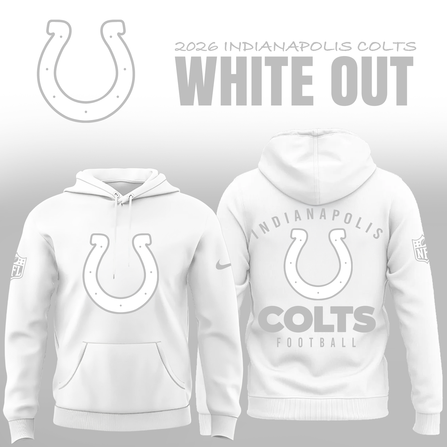 Indianapolis Colts "2026 White Out" Limited Editions