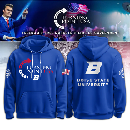 Limited Edition Boise State University x Turning Point USA Hoodie