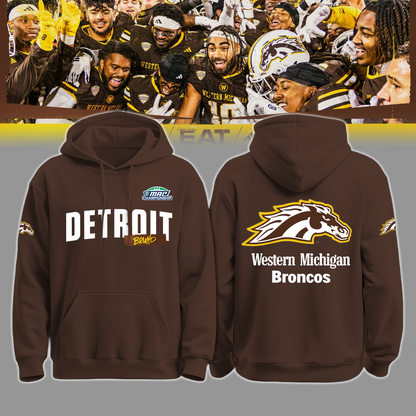 THE BRONCOS ARE DETROIT BOUND!