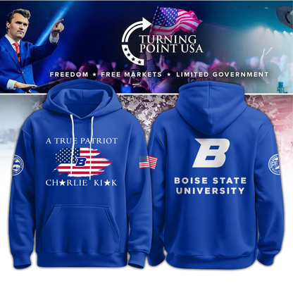 Limited Edition Boise State University x Turning Point USA Hoodie