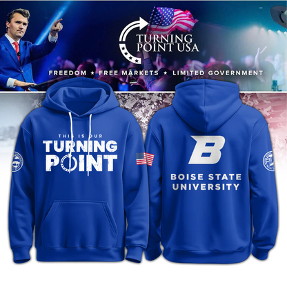 Limited Edition Boise State University x Turning Point USA Hoodie