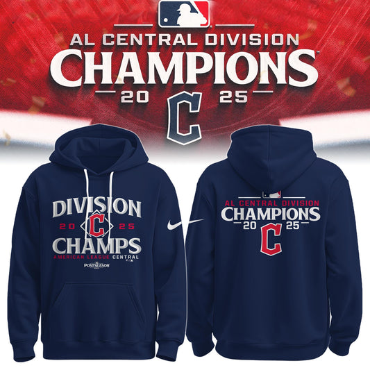 CG AL Central Division Champions Baseball Hoodie 2025 Limited Edition