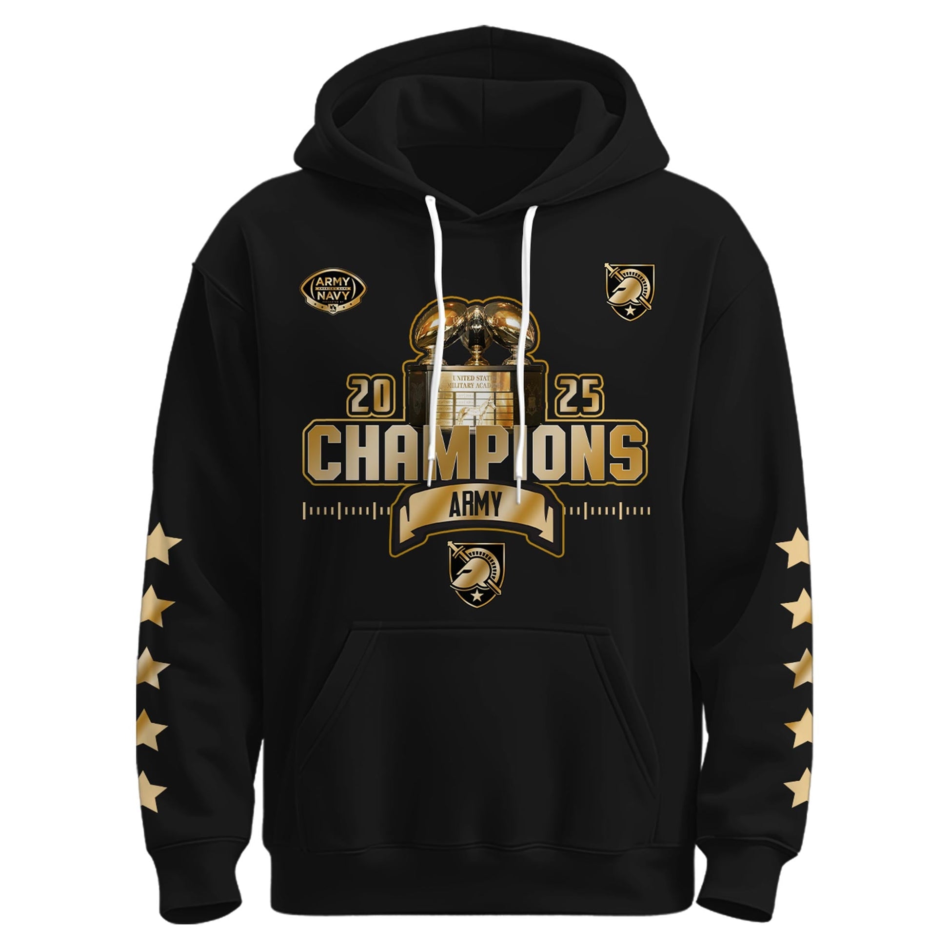 Army Champion White Hoodie + Unisex Limited Style Ver 1