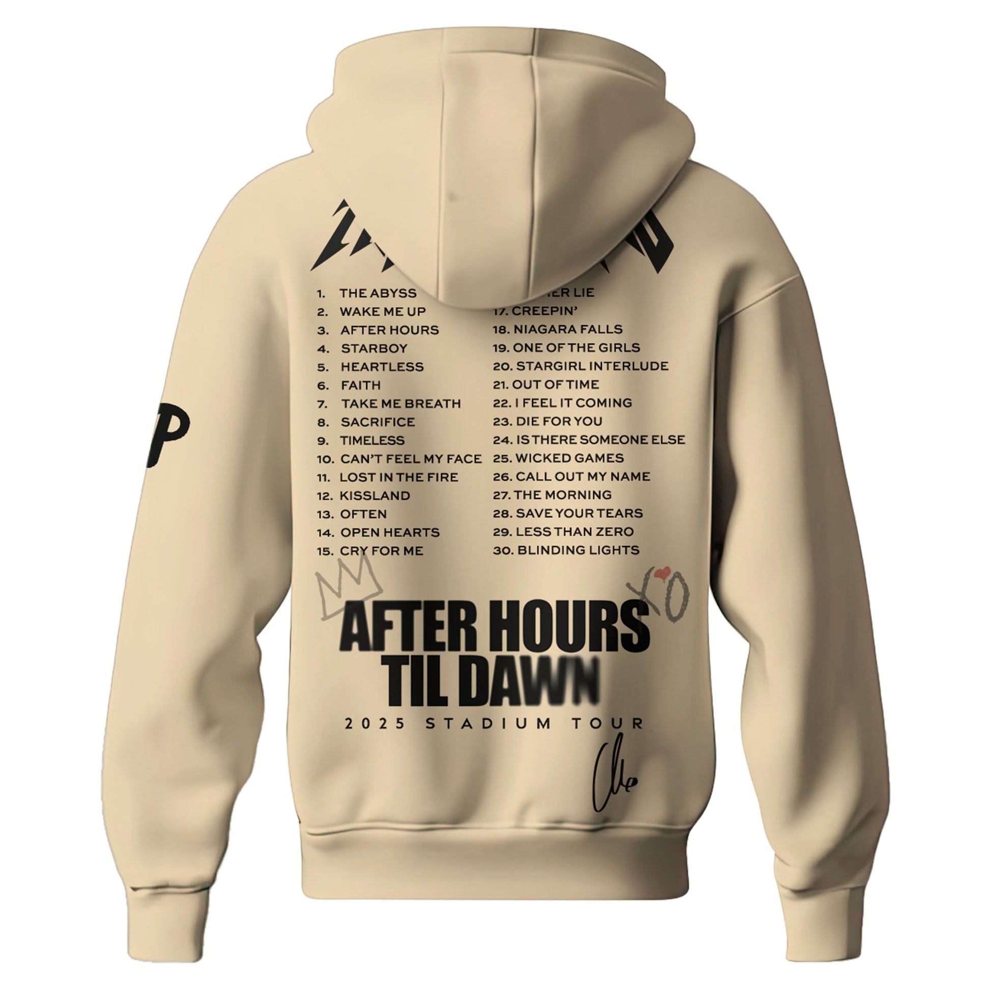 Philadelphia Phillies x The Weeknd After Hours Til Dawn Hoodie Limited Edition